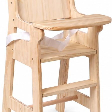Baby Doll High Chair Set for Dolls up to 20 Inch